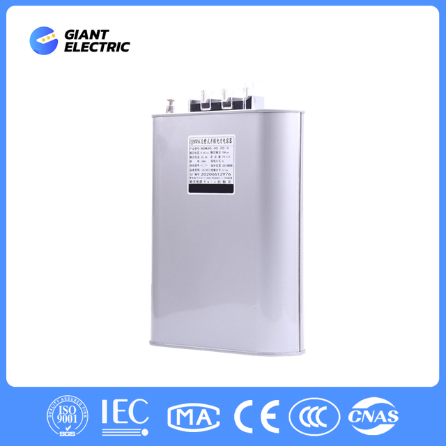 Low Voltage Shunt Power Capacitor Three Phase Factor Correction Polypropylene Capacitor