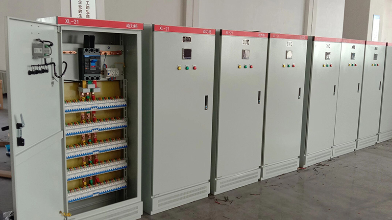 main distribution board installation in commercial building electrical distribution room