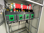 schneider molded case circuit breaker mccb in motor control center panel